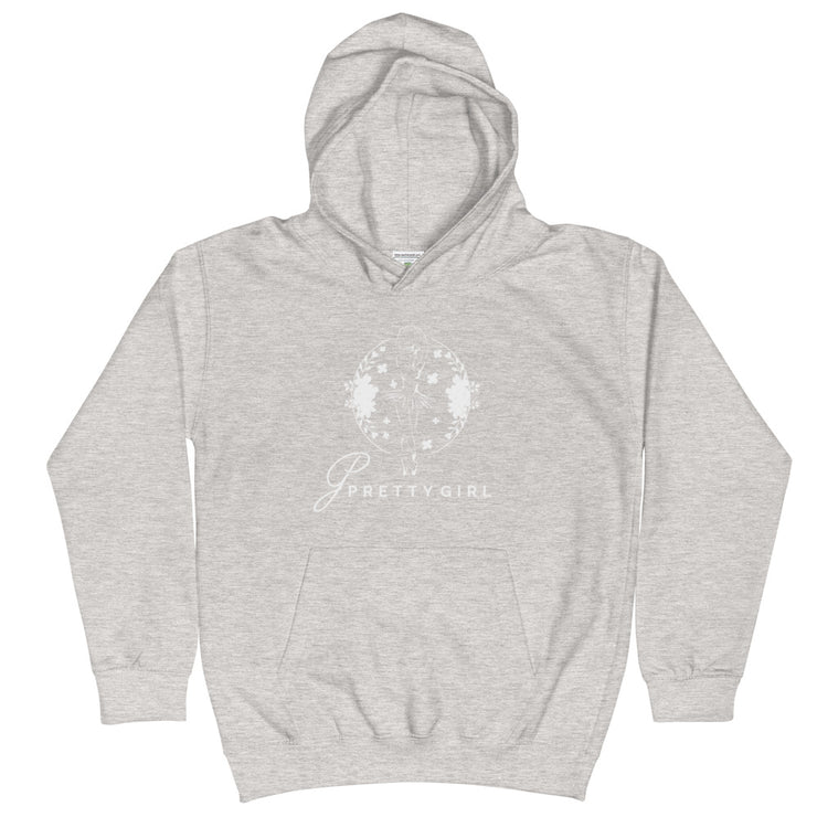 B/C Kids Hoodie Classic Ballerina White
