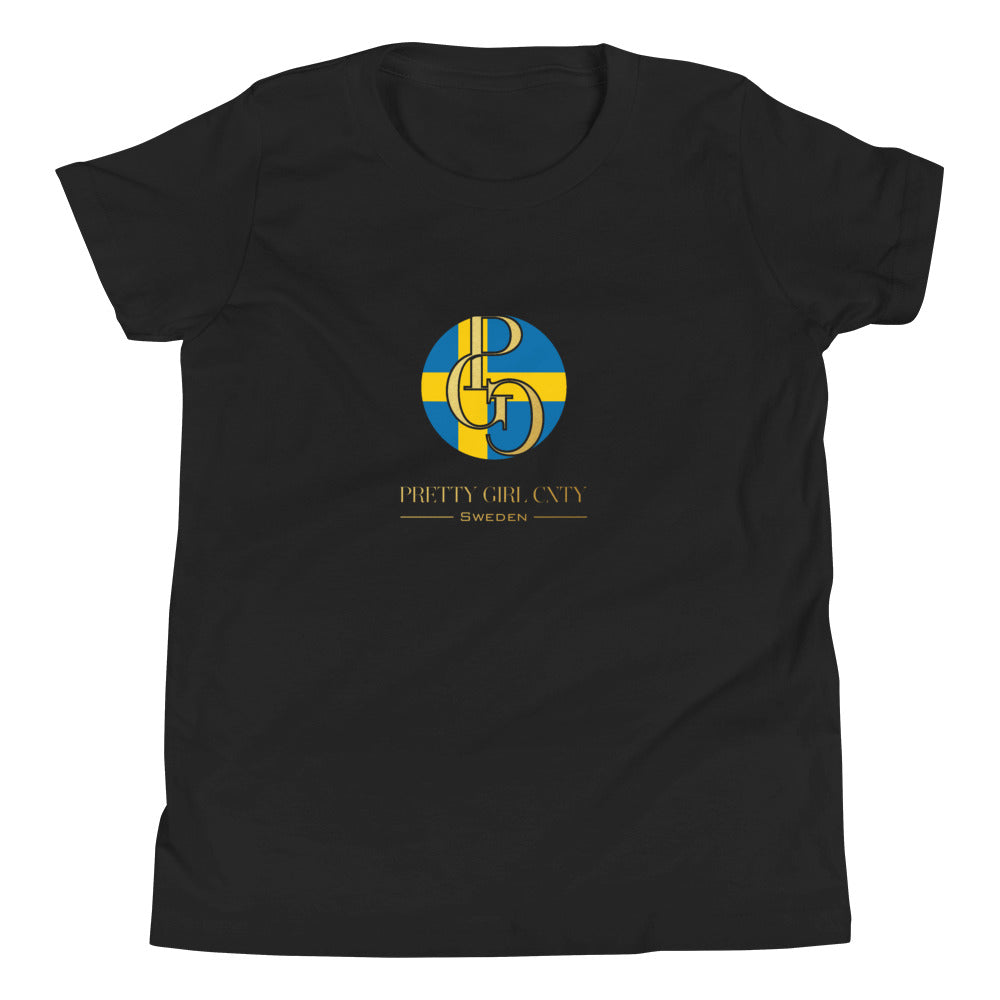 G/C Girl's T-Shirt Sweden Gold