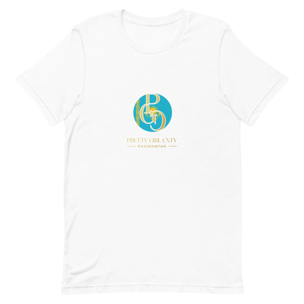G/C Short-Sleeve Unisex T-shirt Kazakhstan Gold