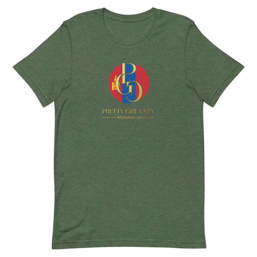 G/C Short-Sleeve Unisex T-shirt Mongolia Gold