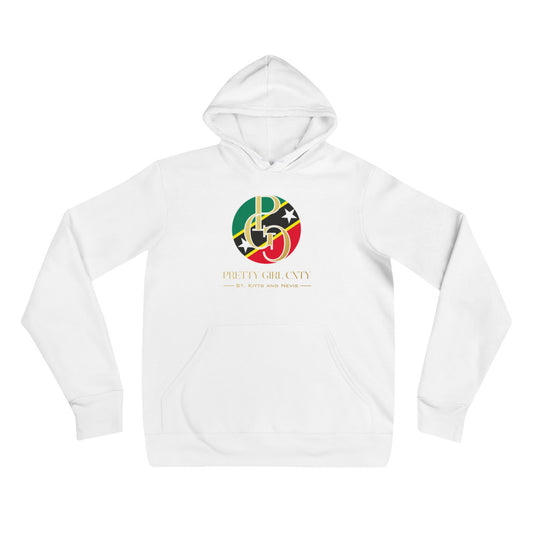 G/C Unisex Hoodie St. Kitts and Nevis Gold