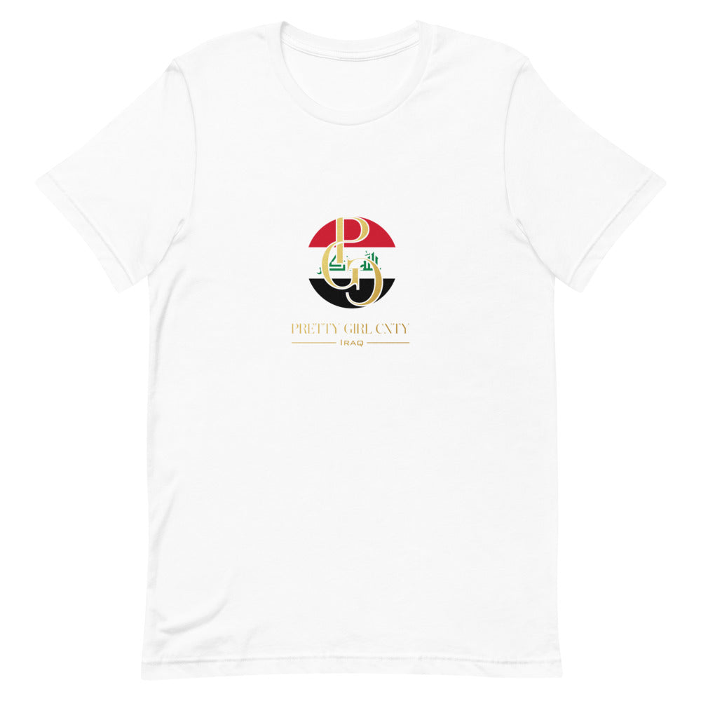 G/C Short-Sleeve Unisex T-shirt Iraq Gold
