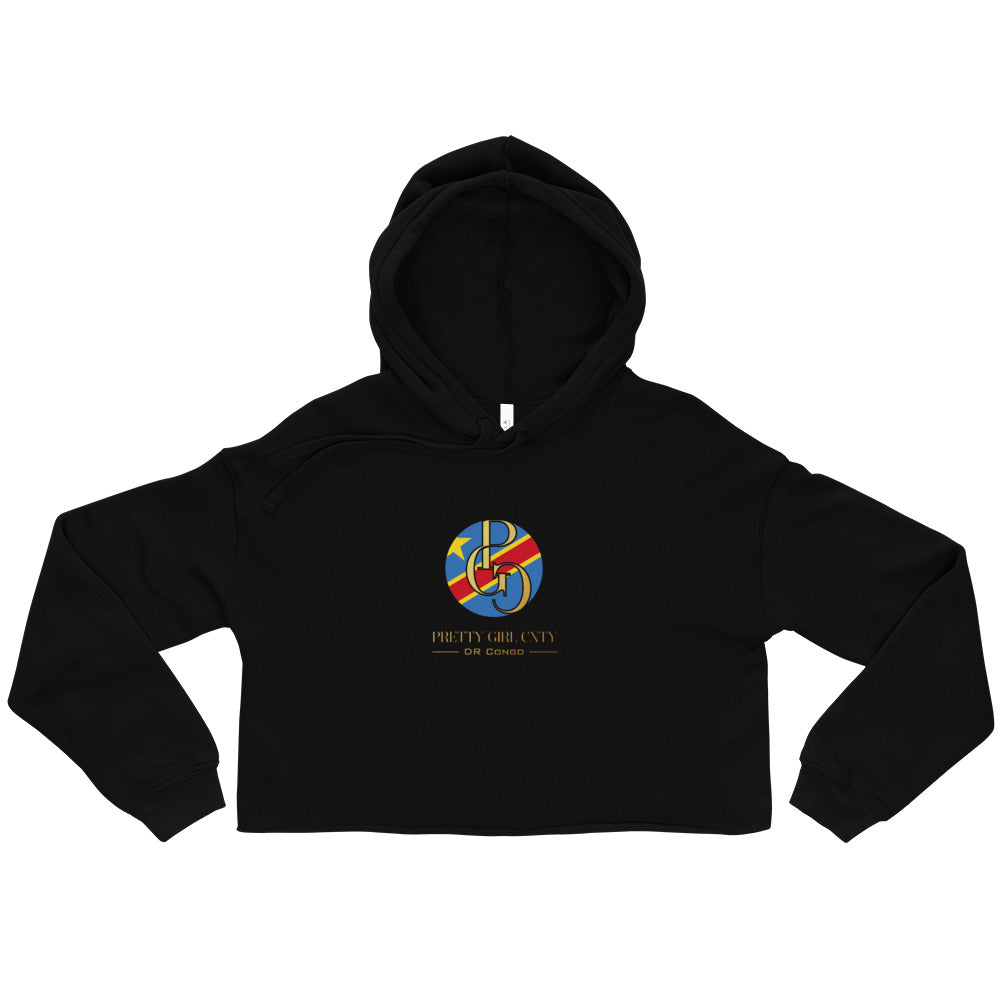 G/C Women’s Crop Hoodie Dr Congo Gold