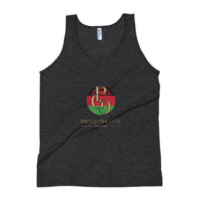 G/C Unisex Tri-Blend Tank Top Malawi Gold