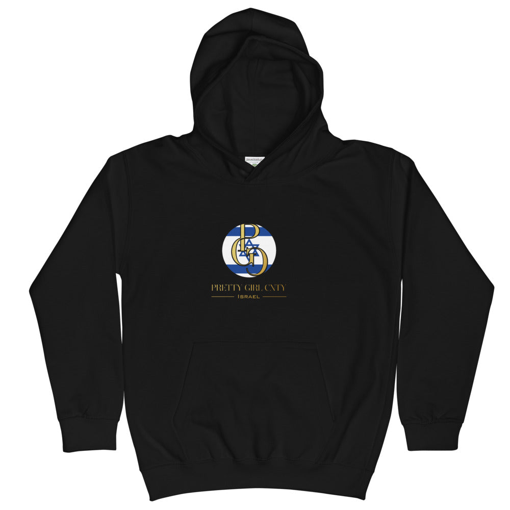 G/C Kids Hoodie Israel Gold