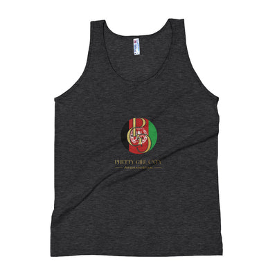 G/C Unisex Tri-Blend Tank Top Afghanistan Gold