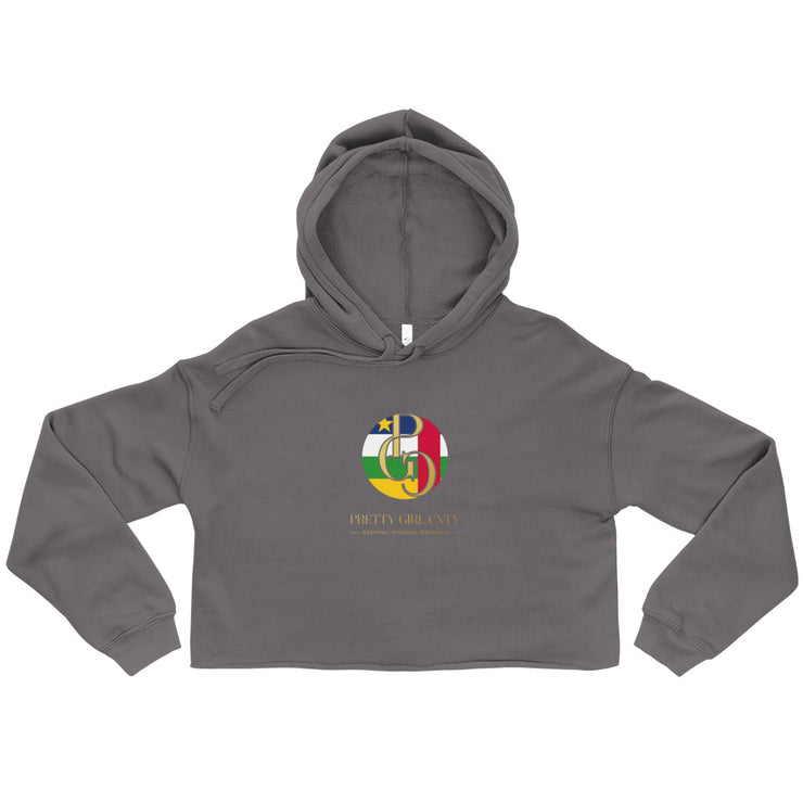 G/C Women’s Crop Hoodie Central African Republic Gold