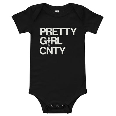 B/C Short sleeve baby bodysuit Ballerina Text White