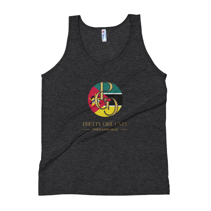 G/C Unisex Tri-Blend Tank Top Mozambique Gold