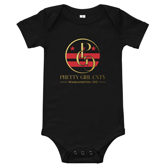 S/C Short sleeve baby bodysuit Washington Gold