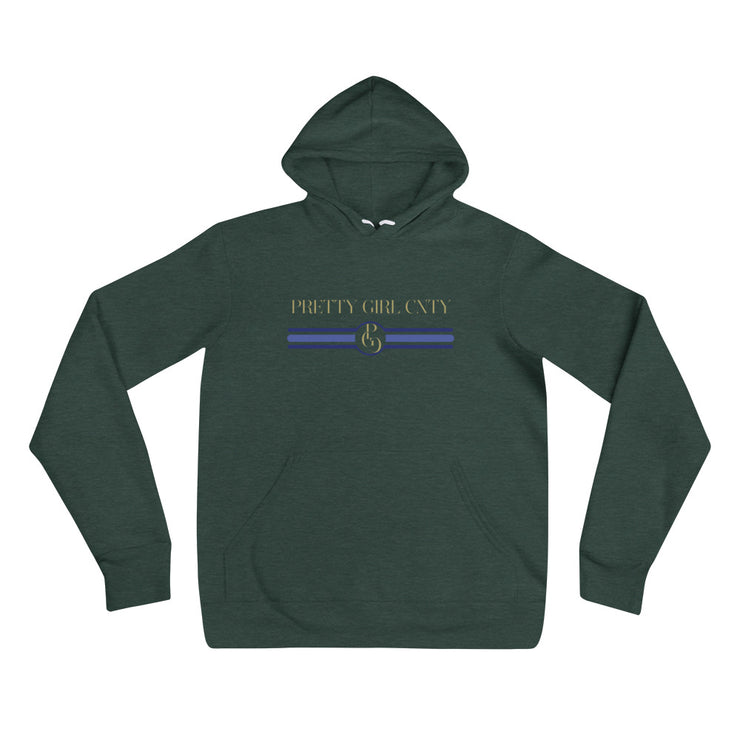 S/C Unisex Hoodie Stripes Blue