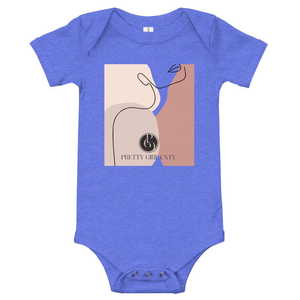 S/C Short sleeve baby bodysuit Palette of Beauty