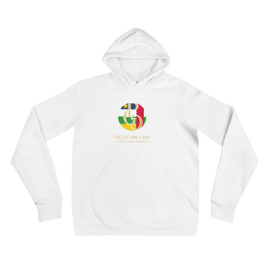 G/C Unisex Hoodie Central African Republic Gold