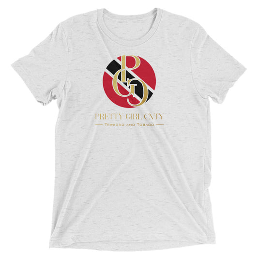 G/C Short-Sleeve Unisex Tri-Blend T-shirt Trinidad &Tobago Gold