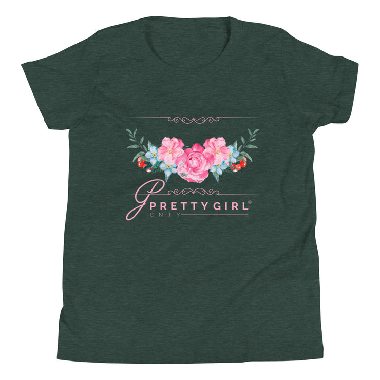 B/C Youth Short Sleeve T-Shirt Arch of Roses