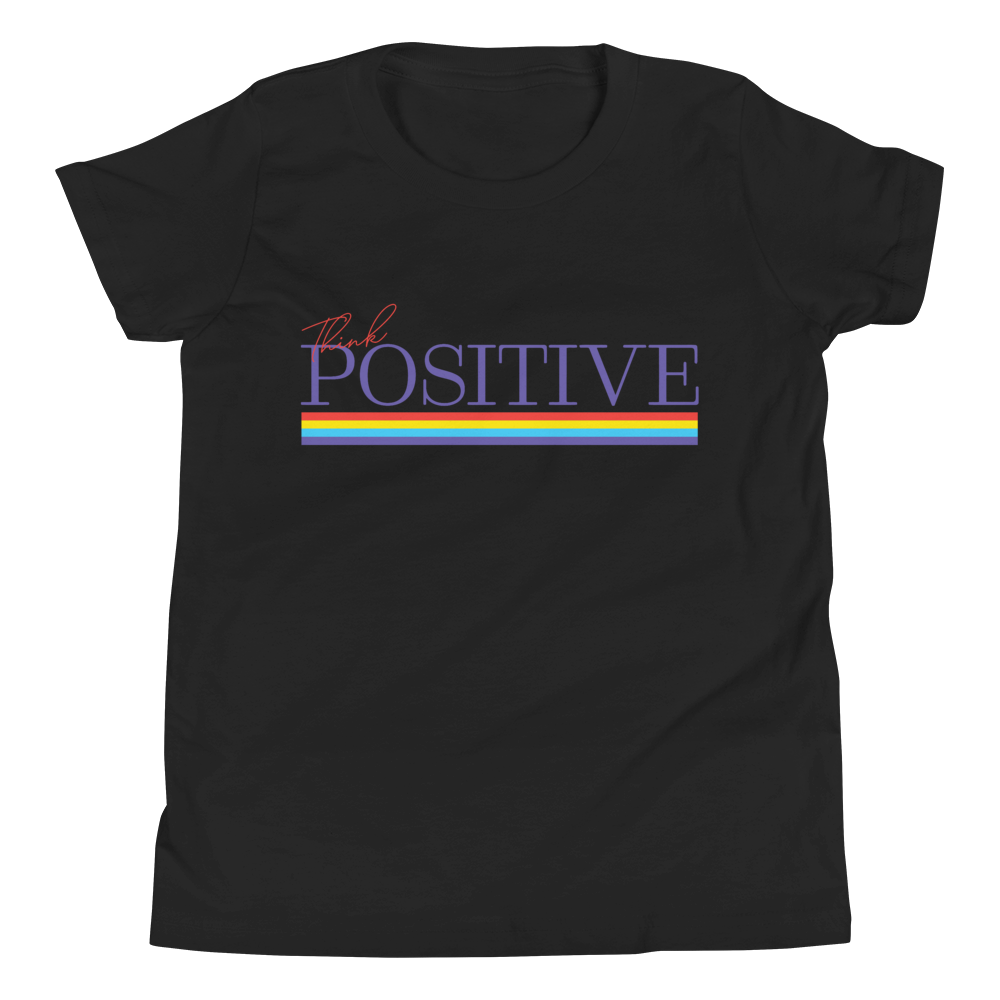 S/C Youth Short Sleeve T-Shirt Think Positive