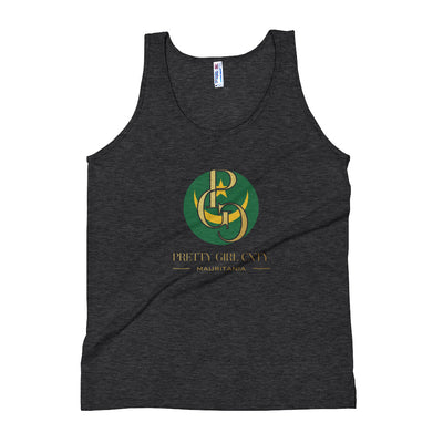 G/C Unisex Tri-Blend Tank Top Mauritania Gold