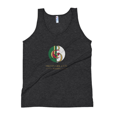 G/C Unisex Tri-Blend Tank Top Algeria Gold