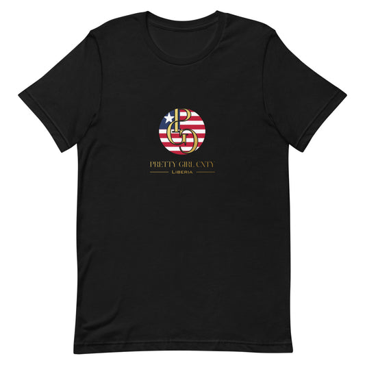 G/C Short-Sleeve Unisex T-shirt Liberia Gold
