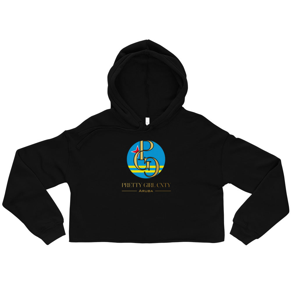 G/C Women’s Crop Hoodie Aruba Gold