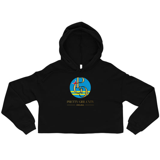 G/C Women’s Crop Hoodie Aruba Gold