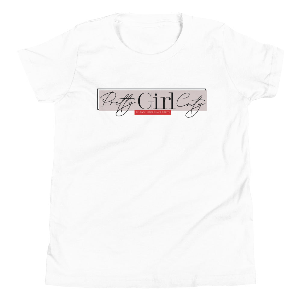 S/C Youth Short Sleeve T-Shirt Pretty Pink Rectangle