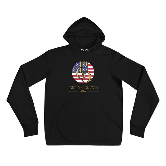 G/C Unisex Hoodie USA Gold