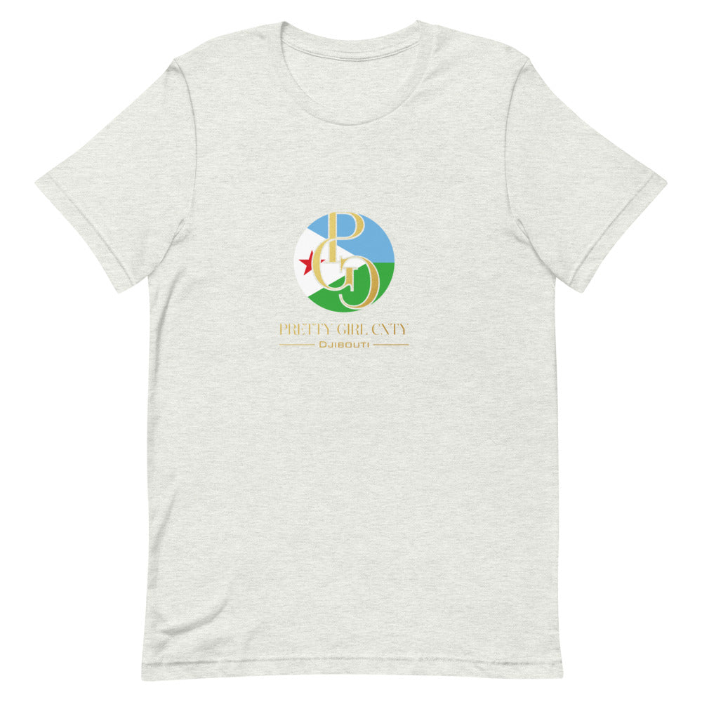 G/C Short-Sleeve Unisex T-shirt Djibouti Gold