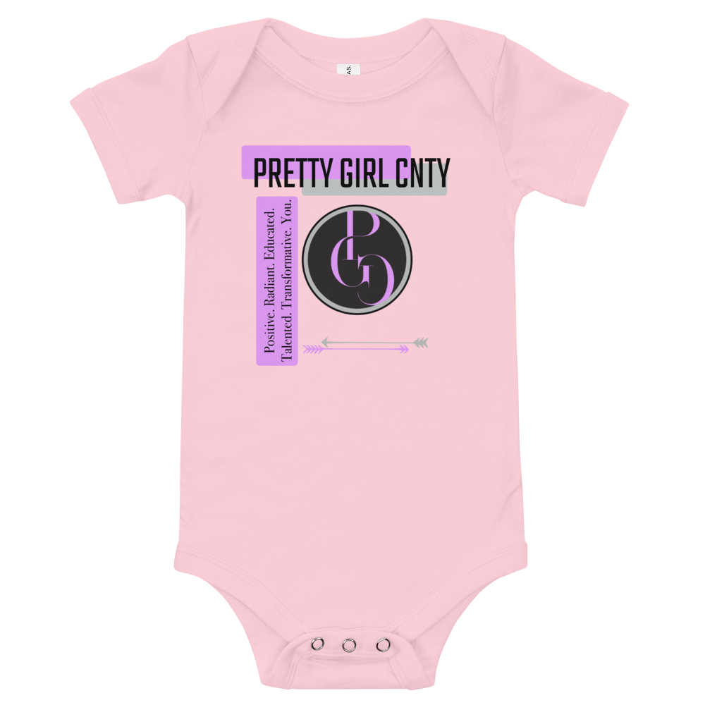 S/C Short sleeve baby bodysuit Circle of You