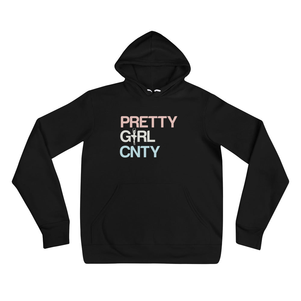 B/C Unisex Hoodie Ballerina Text PWB