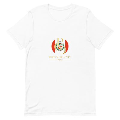 G/C  Short-Sleeve Unisex T-Shirt Peru Gold