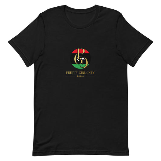 G/C Short-Sleeve Unisex T-shirt Libya Gold