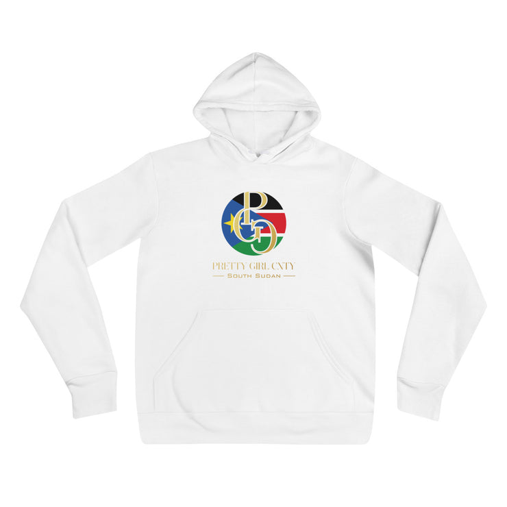 G/C Unisex Hoodie South-Sudan Gold