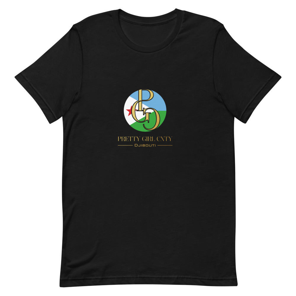 G/C Short-Sleeve Unisex T-shirt Djibouti Gold