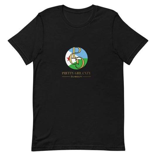 G/C Short-Sleeve Unisex T-shirt Djibouti Gold