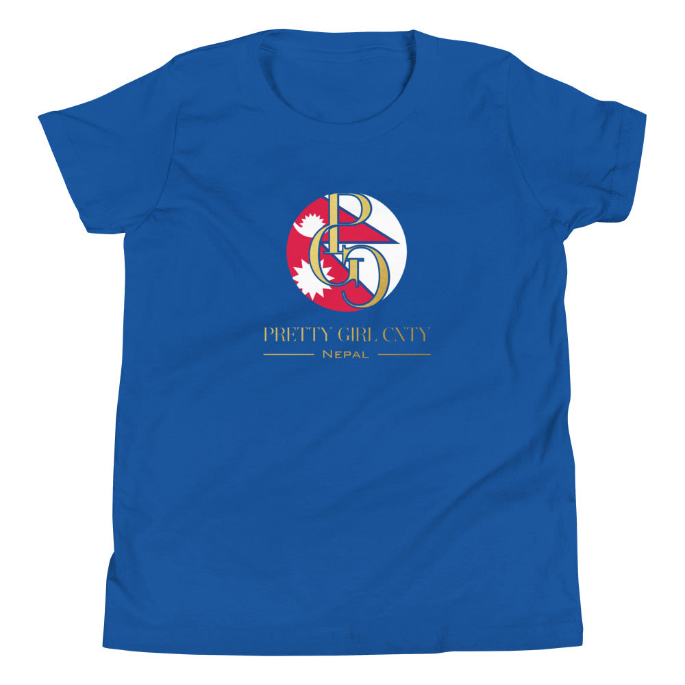 G/C Girl's T-Shirt Nepal Gold