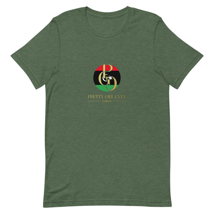 G/C Short-Sleeve Unisex T-shirt Libya Gold