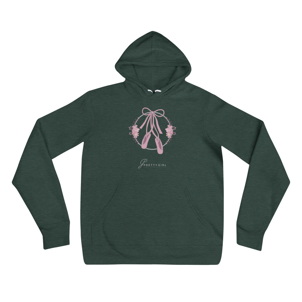 B/C Unisex Hoodie Ballet Shoes LT