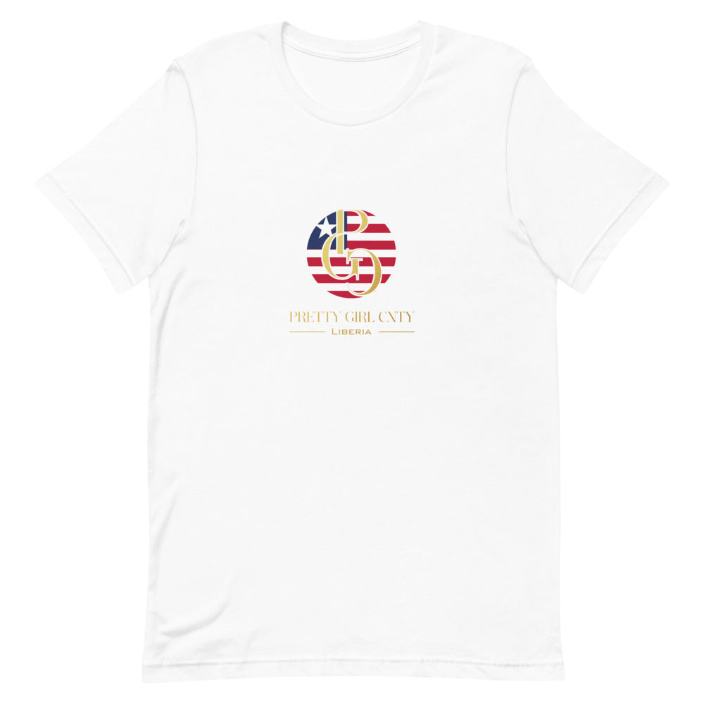 G/C Short-Sleeve Unisex T-shirt Liberia Gold