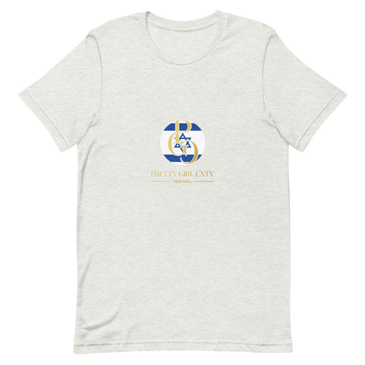 G/C Short-Sleeve Unisex T-shirt Israel  Gold
