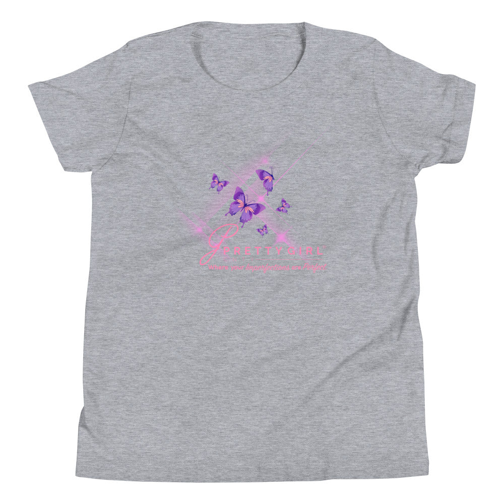 B/C Youth Short Sleeve T-Shirt Butterflies Rising