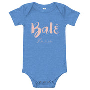 B/C Short sleeve baby bodysuit Bale Pink
