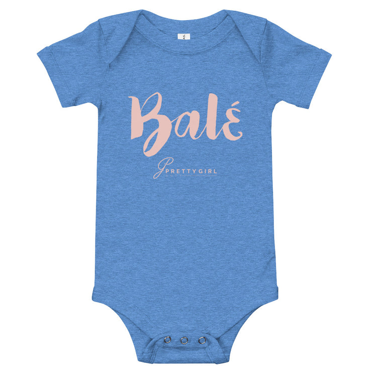 B/C Short sleeve baby bodysuit Bale Pink