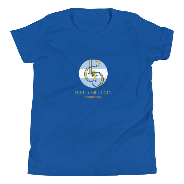 G/C Girl's T-Shirt Argentina Gold