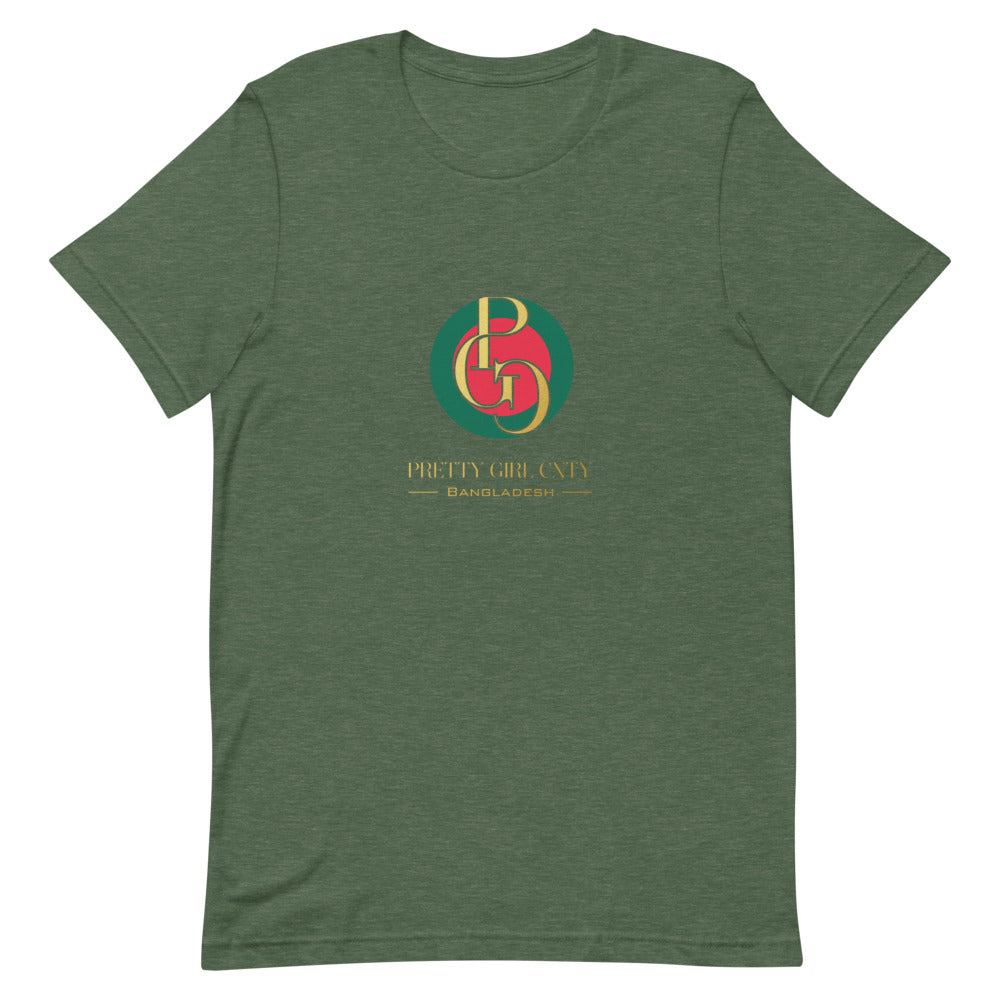 G/C Short-Sleeve Unisex T-shirt Bangladesh Gold