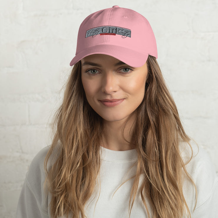 S/C Women's Cotton Cap Pretty Pink Rectangle