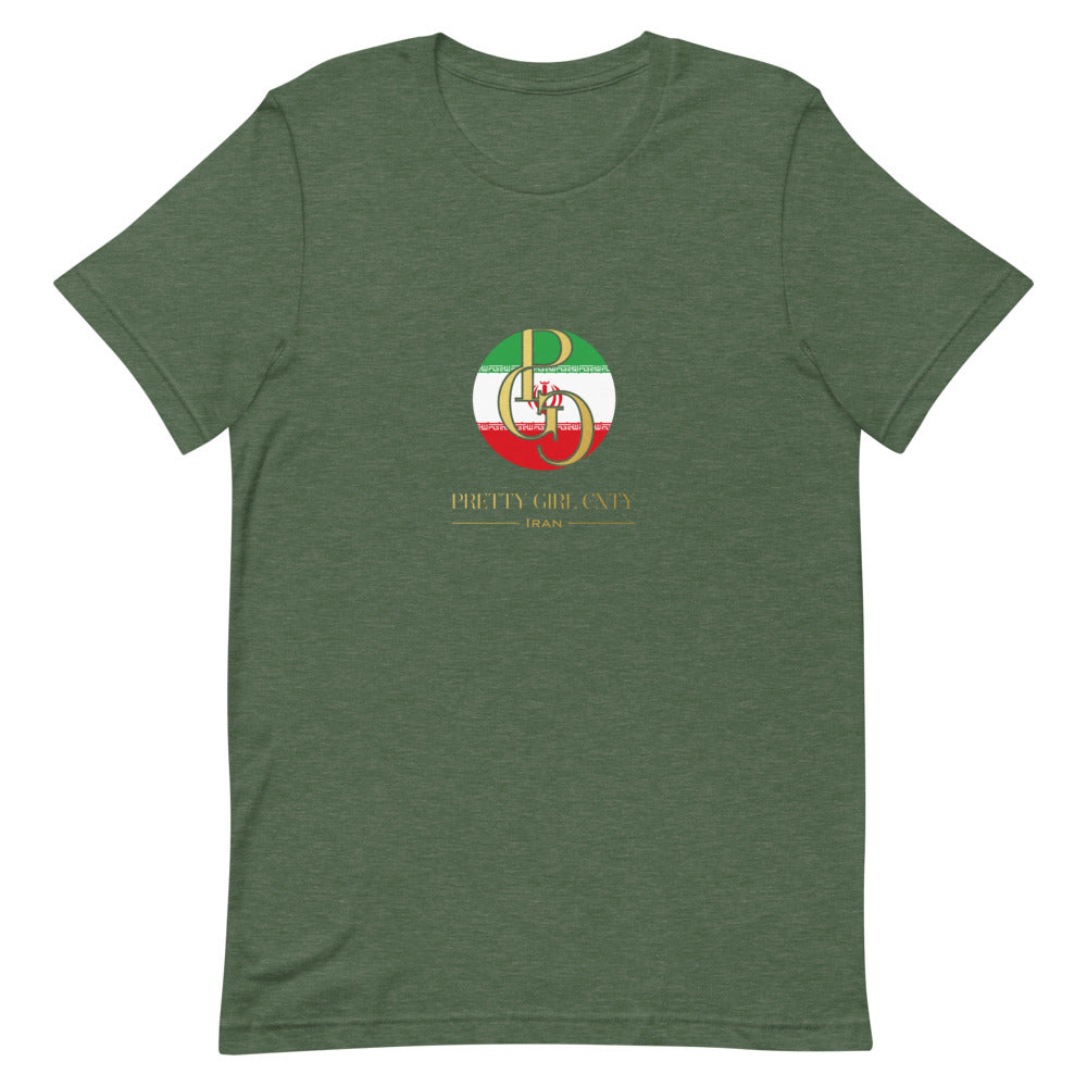G/C Short-Sleeve Unisex T-shirt Iraq Gold