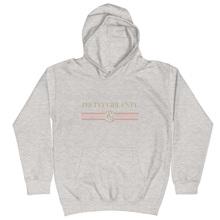 S/C Kids Hoodie Stripes Pink