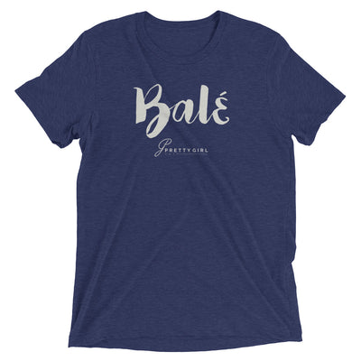 B/C Short-Sleeve Unisex Tri-Blend T-shirt Bale White
