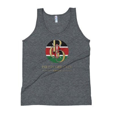 G/C Unisex Tri-Blend Tank Top Kenya Gold